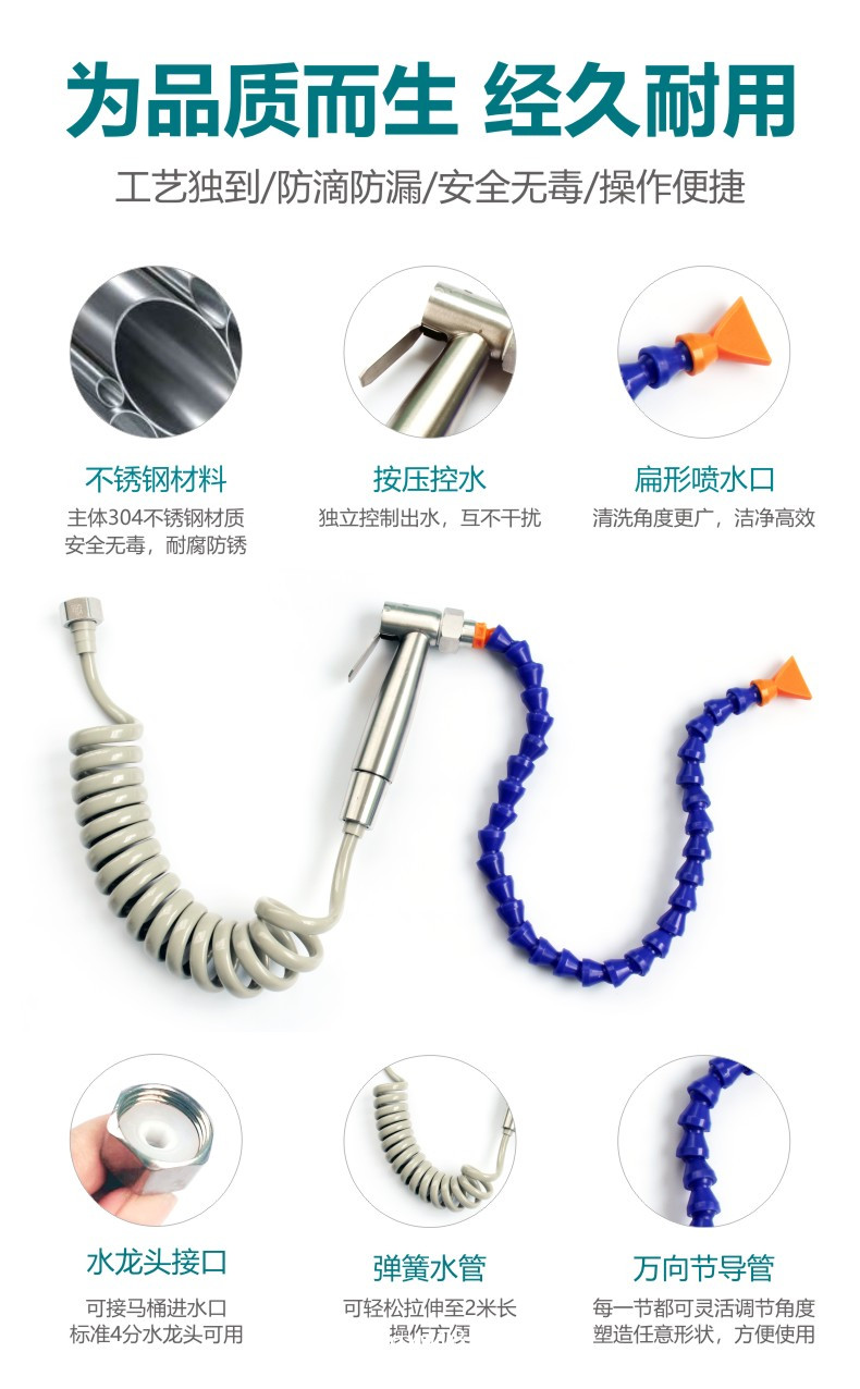 云水藍造口袋沖洗器造口護理用品造口袋造瘺袋沖洗壺沖洗瓶清洗壺