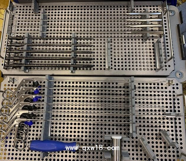 微創(chuàng)椎間孔鏡手術(shù)專用彈簧鉗 藍鉗 擴張管