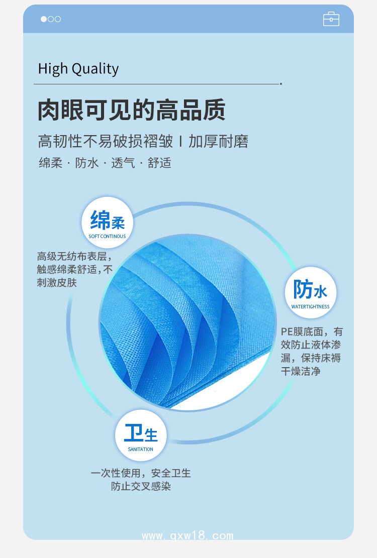 檢查用復(fù)膜墊單