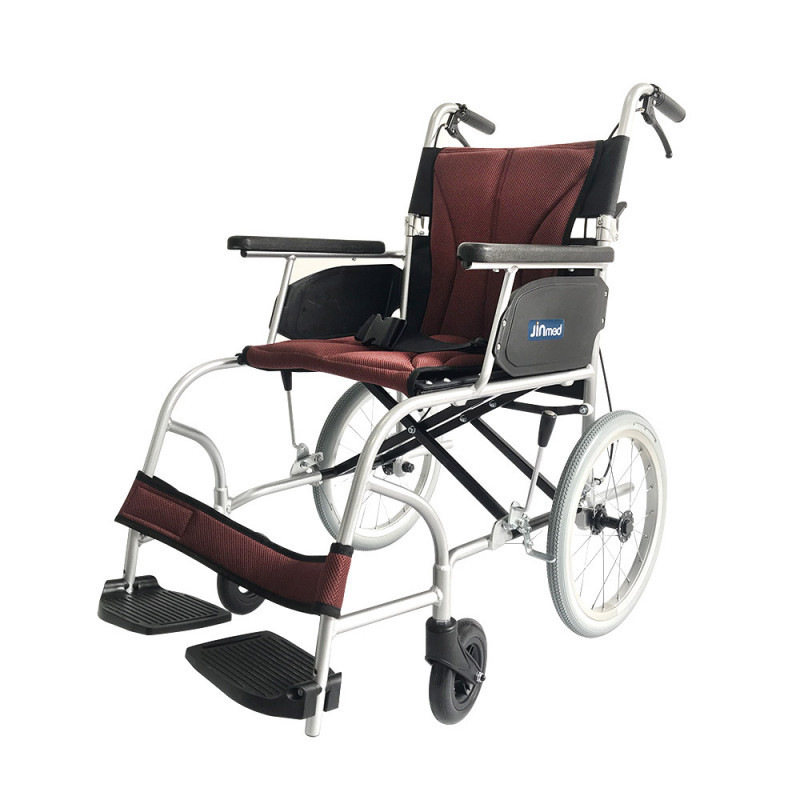 航空鋁材輪椅超輕乘飛機(jī)免托運老年人多功能輪椅電動輪椅