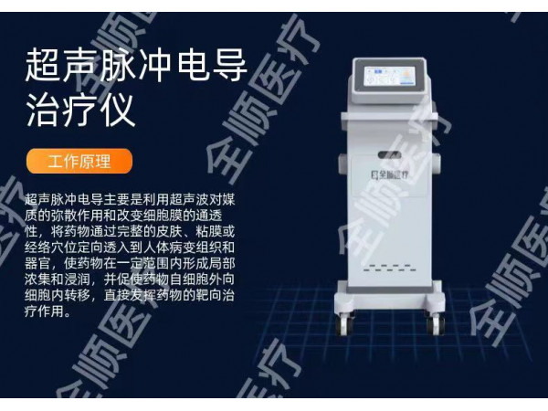 超聲脈沖電導治療儀  超聲透藥儀  超聲治療儀