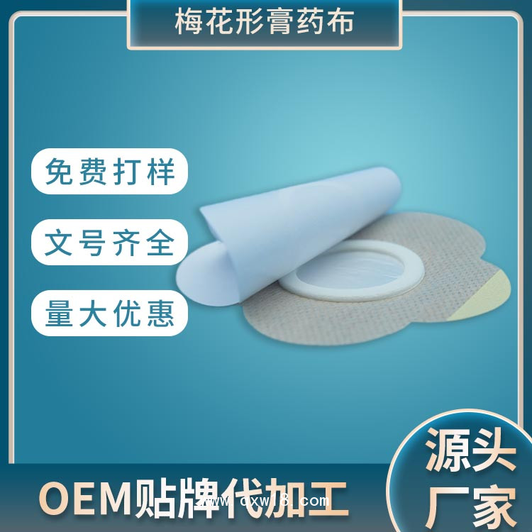 透氣膠貼異形貼梅花貼穴位貼空白貼生產(chǎn)廠家