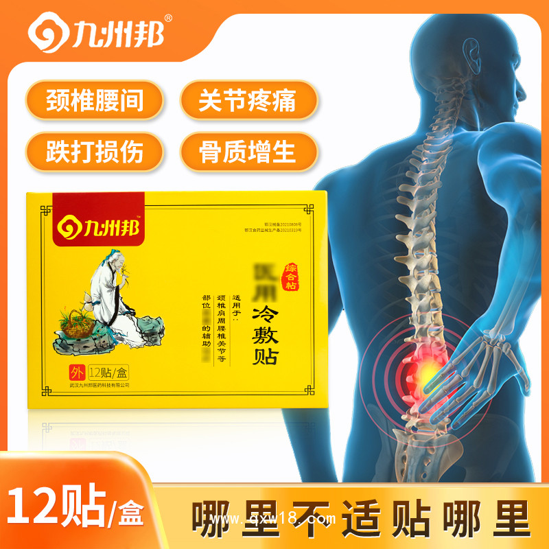 九州邦醫(yī)用冷敷貼疼痛膏貼oem定制貼牌