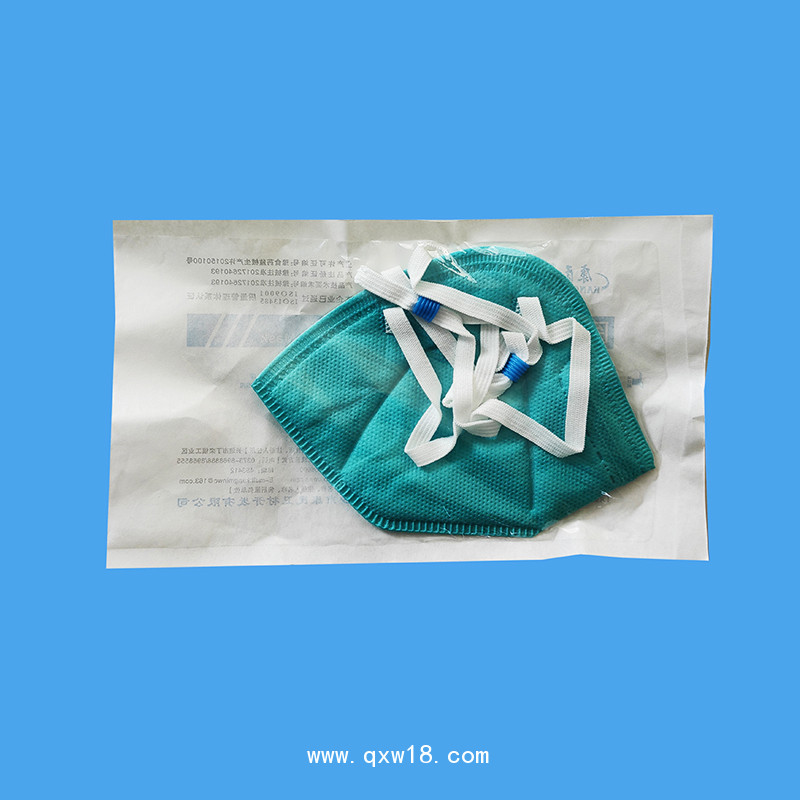 康民 醫(yī)用防護(hù)口罩（綠色頭戴式口罩）