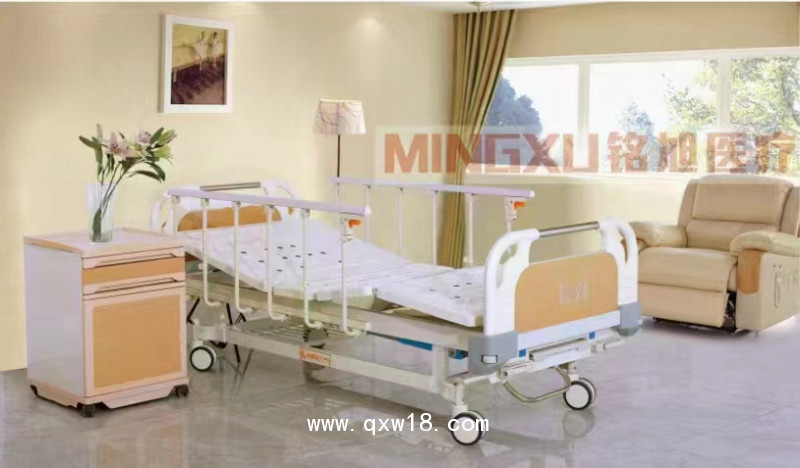 雙搖護理床 雙搖病床 普通病床 手搖病床 手搖護理床 醫(yī)療床 沖孔面
