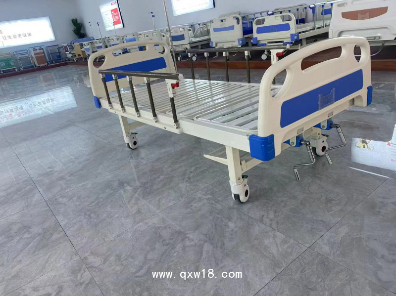 手動病床 普通病床 手搖護理床 雙搖護理床（M條形面）銘旭醫(yī)療 廠家直銷