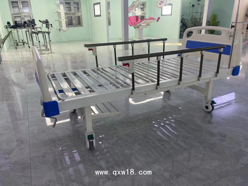 手動病床 普通病床 手搖護理床 雙搖護理床（M條形面）銘旭醫(yī)療 廠家直銷