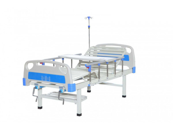 方管雙搖護(hù)理床，手搖式病床，醫(yī)療床