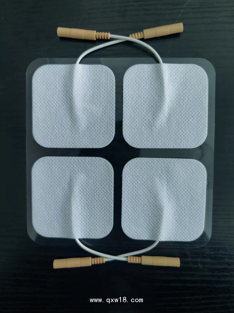 一次性理療電極片 醫(yī)用方形導(dǎo)電貼片 體表電極貼片