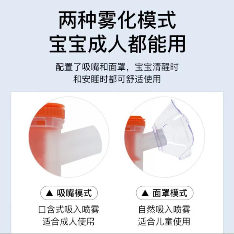 醫(yī)用霧化機(jī)  兒童家用便攜成人小兒靜音超聲網(wǎng)式霧化器