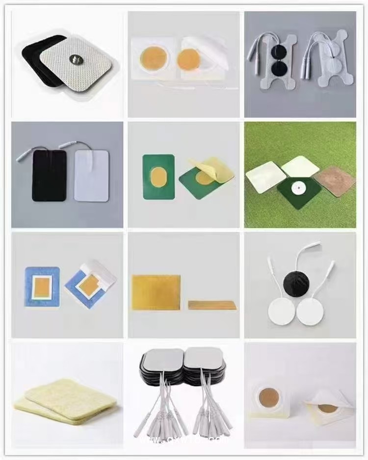 各種型號(hào)的電極片和醫(yī)用耦合貼片