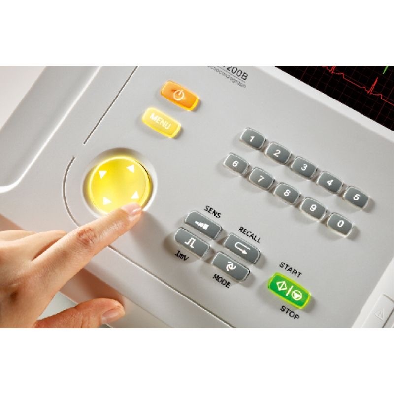 科曼CM1200B數(shù)字式十二道心電圖機(jī)十二導(dǎo)聯(lián)心電圖監(jiān)測(cè)儀