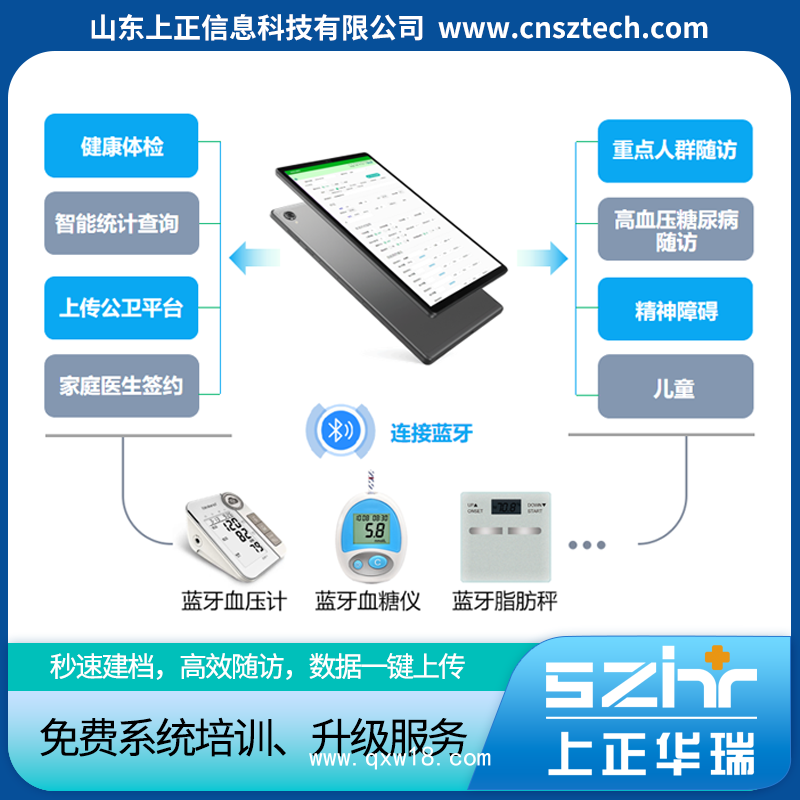 上正華瑞公衛(wèi)慢病隨訪系統(tǒng)