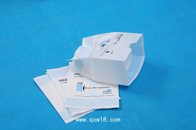 醫(yī)用棉簽紙紙袋 高溫滅菌全紙袋 可降解框圖紙袋