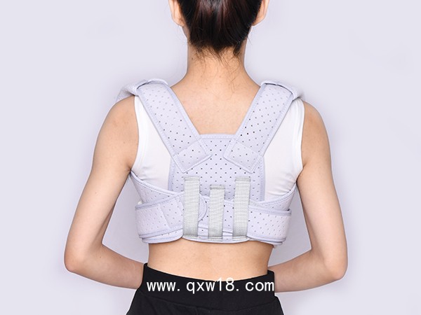 鎖骨肩胛骨固定帶 姿勢背部穿戴固定拉力支撐 鎖骨帶