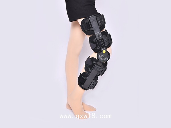 可調(diào)節(jié)單邊膝關(guān)節(jié)護膝 矯正膝內(nèi)外翻矯正器支具矯形器