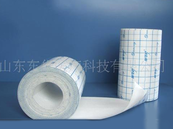 醫(yī)用聚氨酯PU膜卷或無紡布裸片半成品留置針貼卷材
