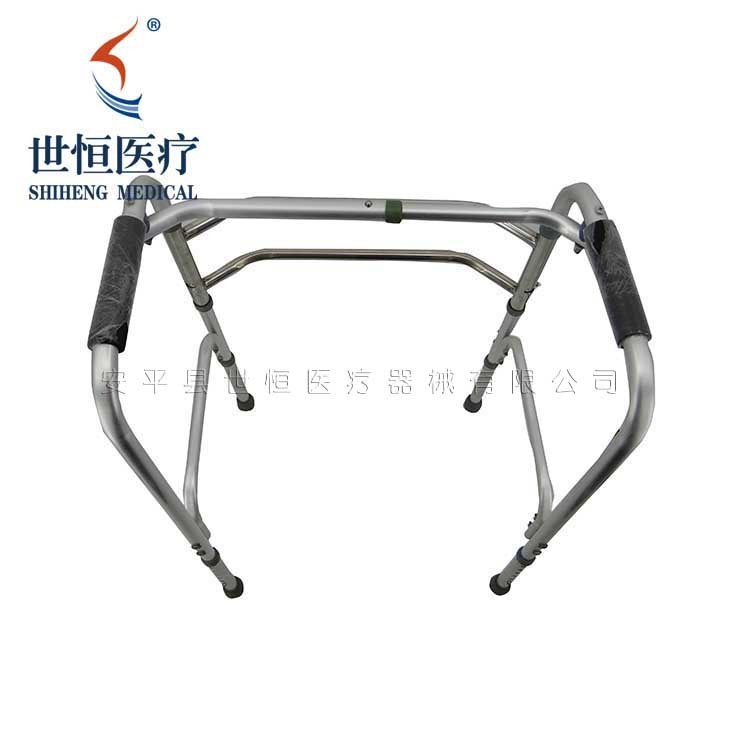 世康恒達 助行器不銹鋼助行器老年人走路輔助拐杖可調(diào)高低助行器