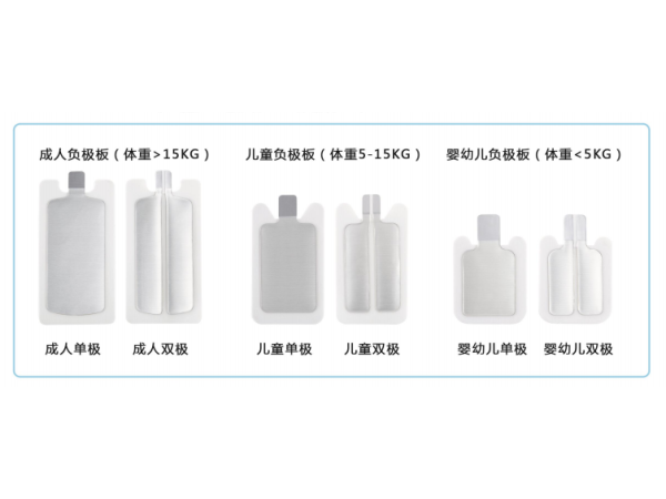 中性電極負極板（隨棄式導電粘膠）