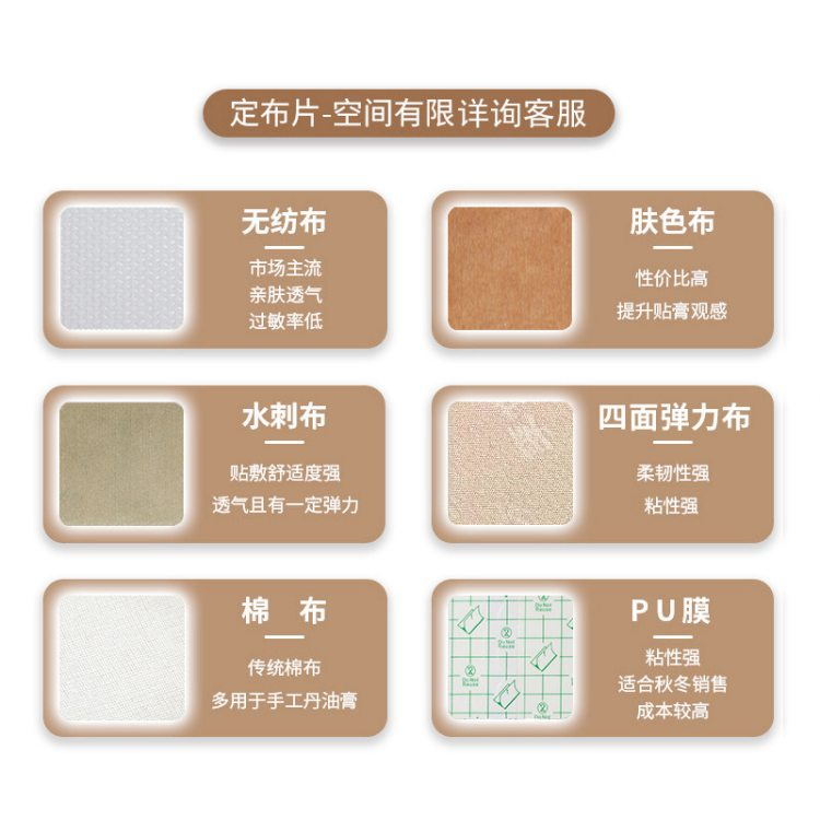 膏藥源頭廠家_批發(fā)定制水刺布巴布貼_膏藥貼牌代加工