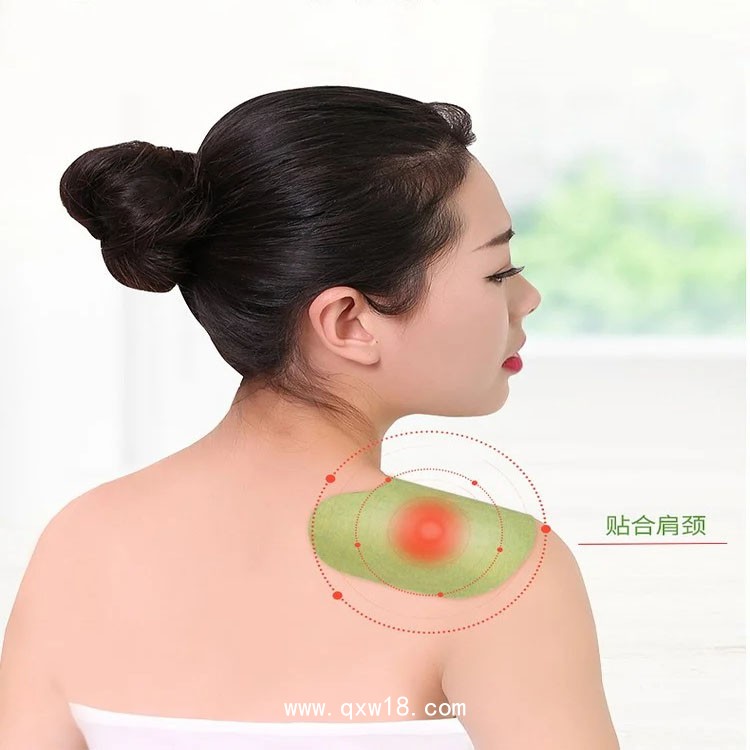 艾草頸椎膝蓋肩周貼 透氣水刺布異形貼 緩解關(guān)節(jié)疼痛 廠家OEM定制代工