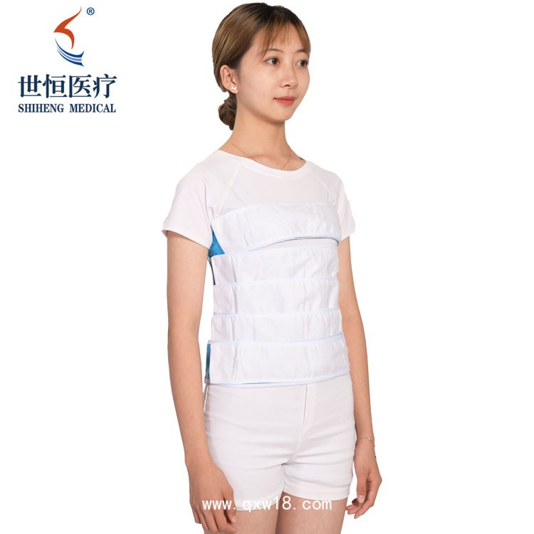 世康恒達 自粘式多頭腹帶 產(chǎn)后收腹帶 胸腹部術(shù)后包扎固定綁帶