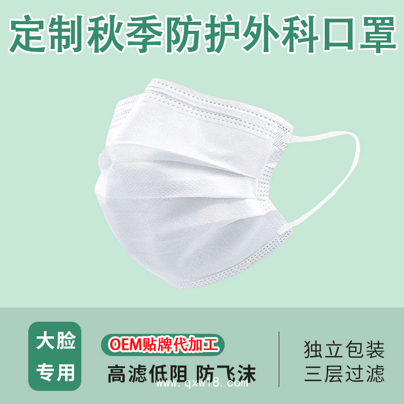 醫(yī)用外科口罩非獨(dú)立醫(yī)療級成人三層100只醫(yī)護(hù)專用一次性外科防護(hù)