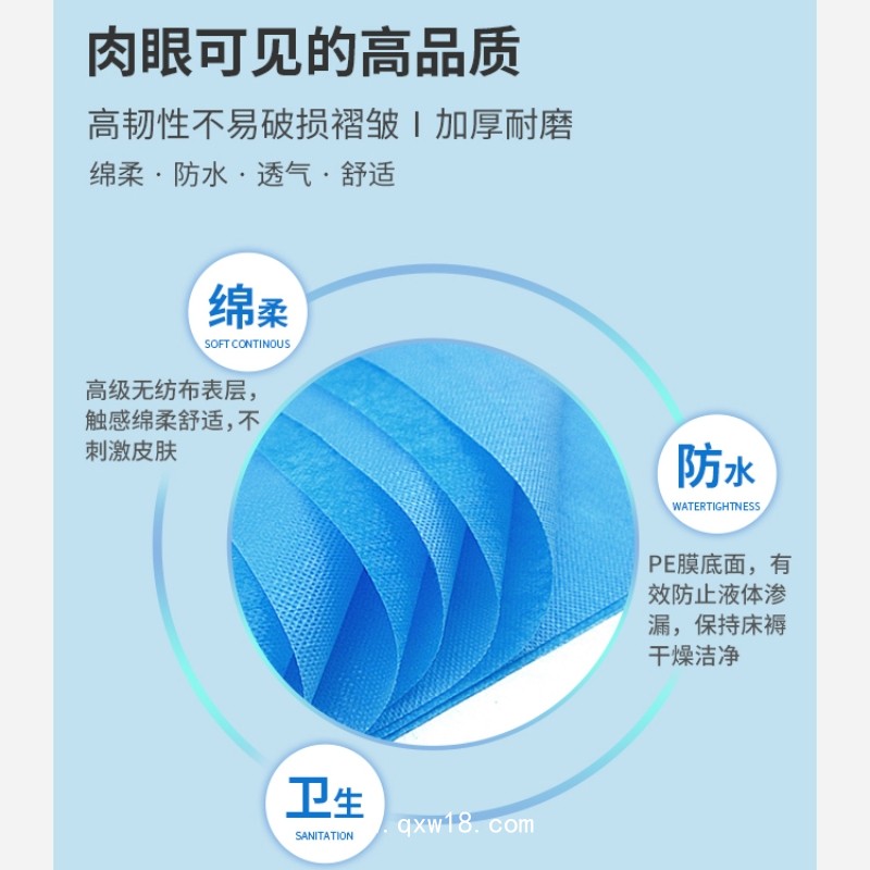 一次性檢查用復(fù)膜墊單/ 獨(dú)立包裝 醫(yī)用材質(zhì)/ 一類械字號(hào)