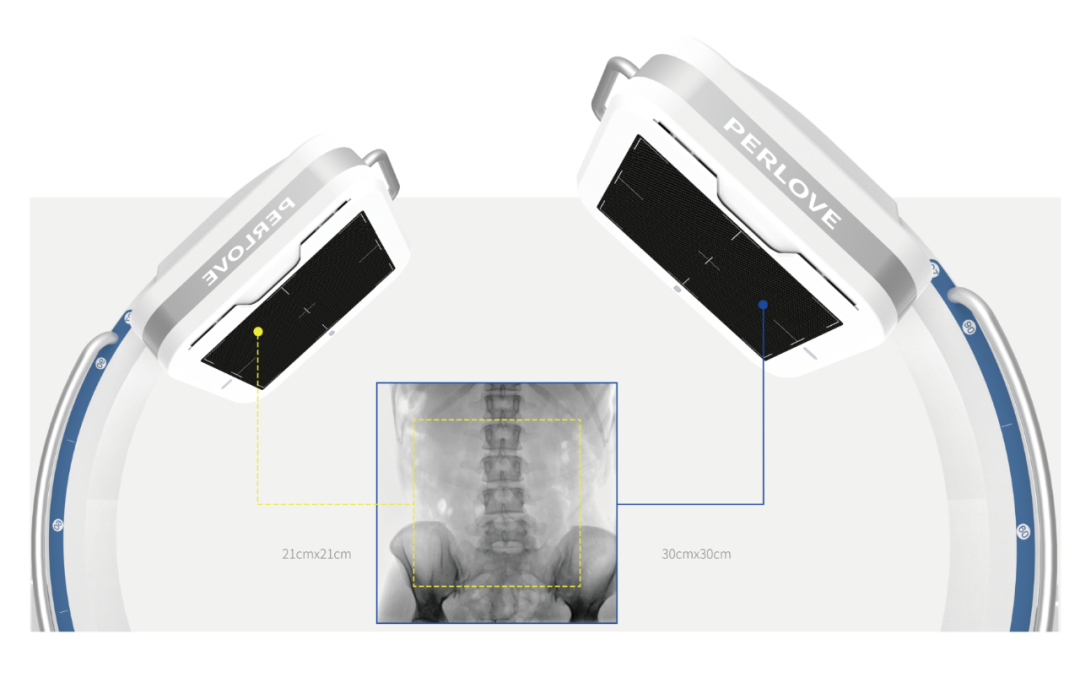 大平板一體式C形臂大視野 大平板一體式C形臂大視野
