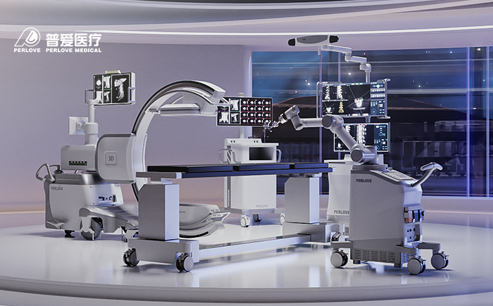 手術(shù)機(jī)器人+三維影像
