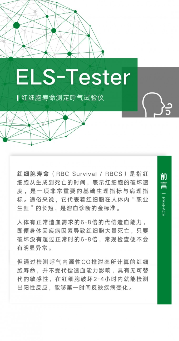 RBCS-03型紅細(xì)胞壽命測定呼氣試驗儀介紹